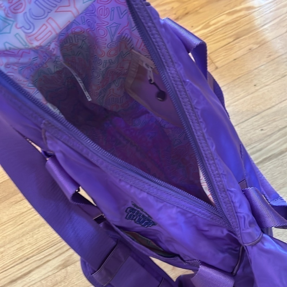 Ivivva by Lululemon Shake It Up Tote Bag limited edition Disney purple - Picture 8 of 11